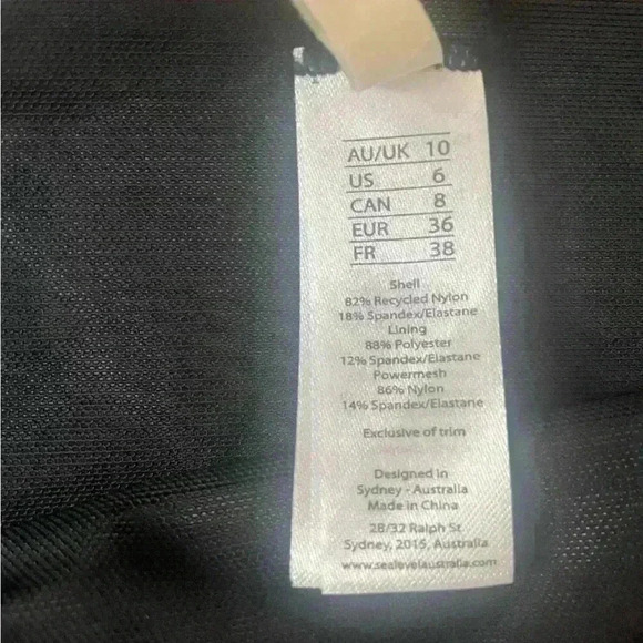 NWT Sea Level Troppica Two Piece Bikini Women’s Sz 6 Floral Beach Swimsuit‎ - Picture 14 of 16